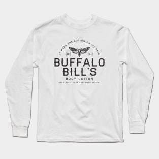 Buffalo Bill's Body Lotion Est. 1991 - modern vintage logo Long Sleeve T-Shirt